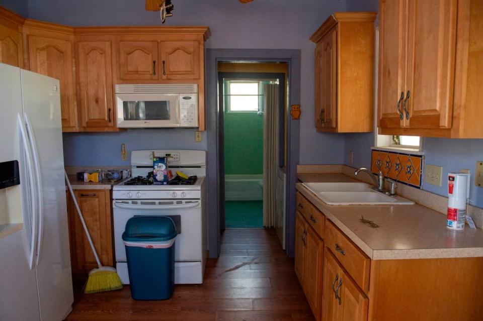 The kitchen at the Seven Gables house in Ocean Springs on Thursday, March 28, 2024.