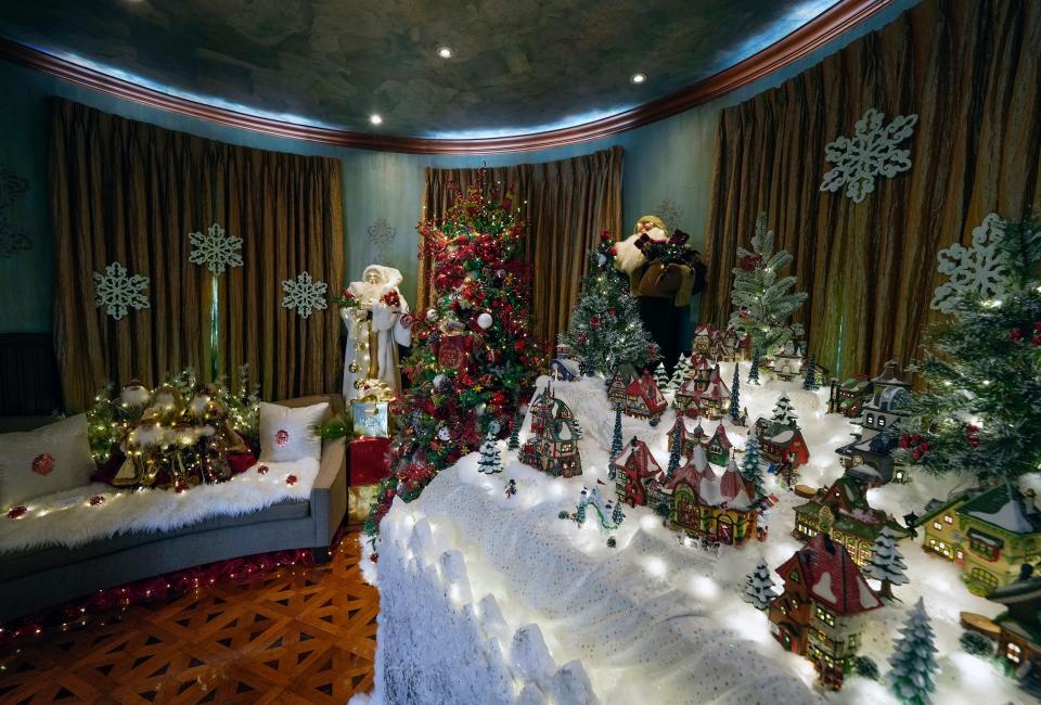 Stetson Mansion's annual Christmas Spectacular offers tours of 10 rooms of the historic landmark in DeLand, each decked out in elaborate themes that require a year's worth of planning.