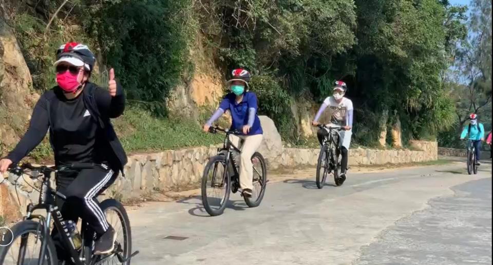 若沒自備自行車，也可以至3處遊客中心(南竿、北竿、莒光)借自行車。   圖：取自馬祖愛趴GO臉書