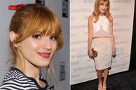 <p>Bella Thorne shot to fame on the hit Disney show Shake It Up. Back then the teen rocked her natural red hair.</p>