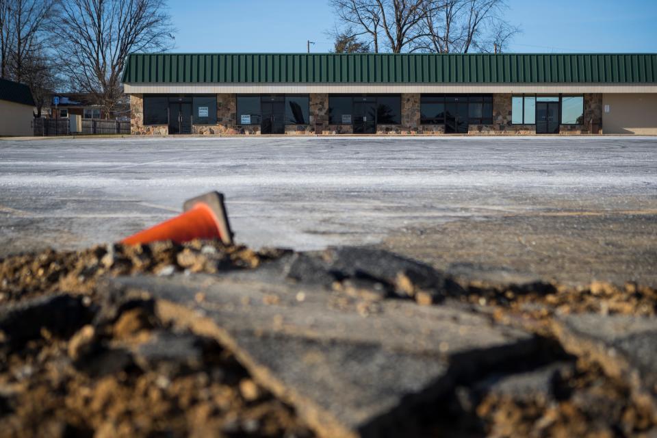 Astro Shopping Center in Milltown is being renovated.