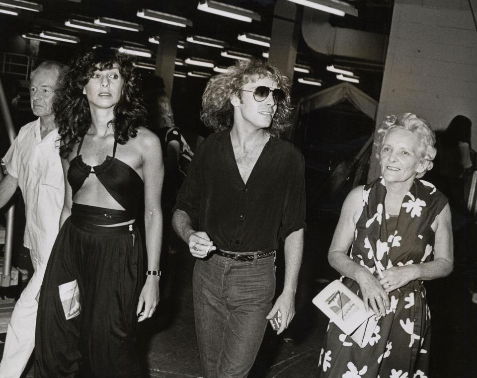 Photos of Musicians Backstage in the '70s