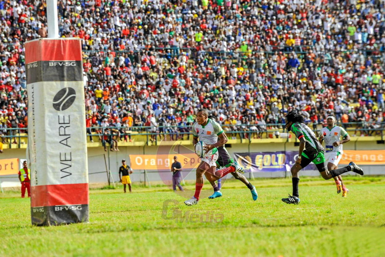 Photo prise à l'occasion du match Madagascar-Nigeria le 1er décembre 2019. Antananarivo.   - Credit:Fédération malgache de rugby