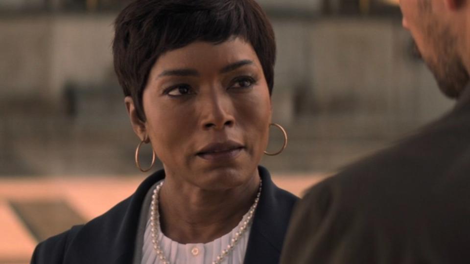 Angela Bassett with short hair in Mission: Impossible - Fallout