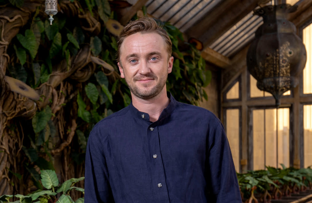 Tom Felton -New Mandrakes and Magical Creatures Feature at Warner Bros. Studio Tour - Getty