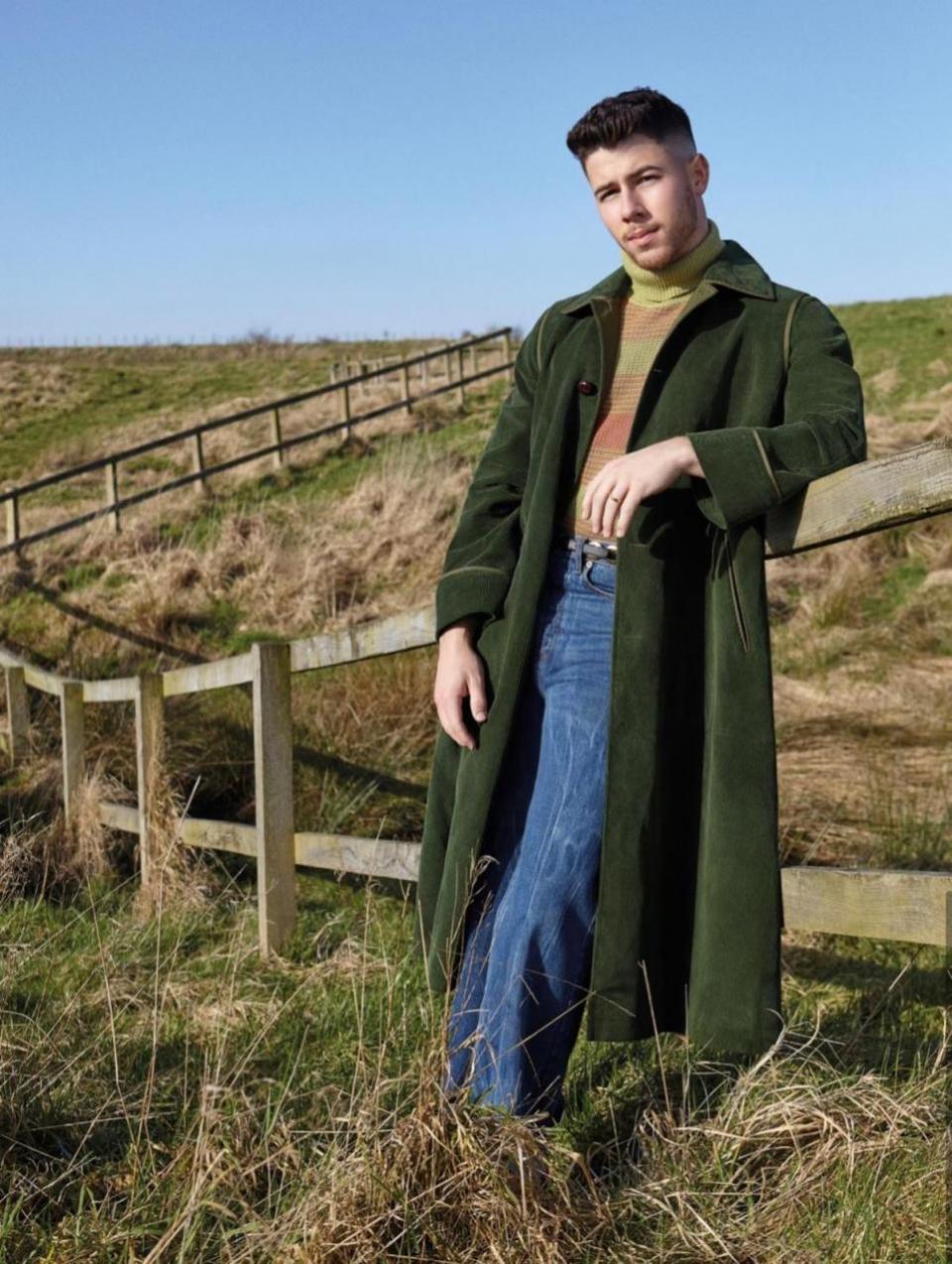 Lancashire Telegraph: Nick Jonas posing at Rossdendale at Rossendale Holiday Cottages and Glamping