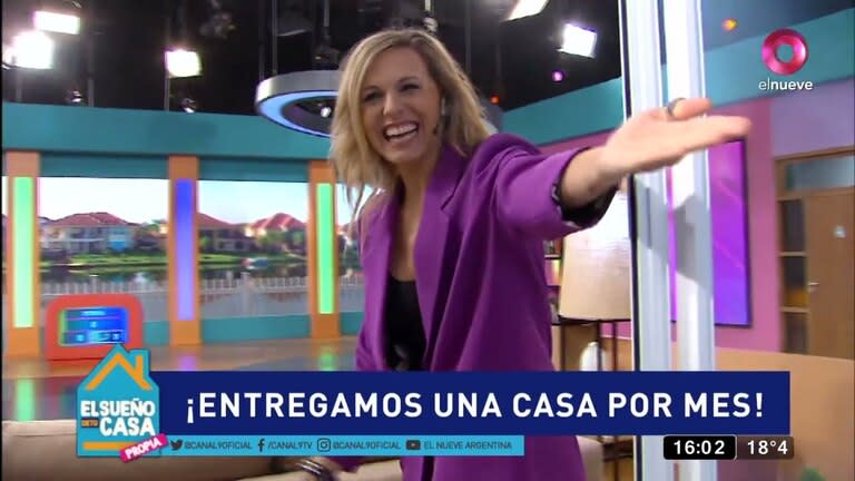 El Nueve decidió levantar El sueño de la casa propia, el programa que conducía Denise Dumas desde agosto en las tardes del canal, de 16.30 a 17.30