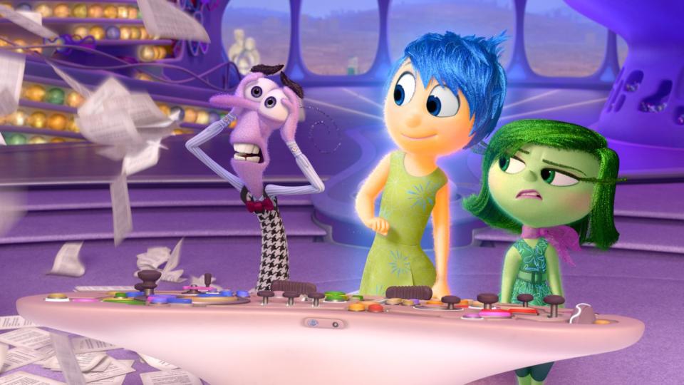 A scene from the movie "Inside Out."