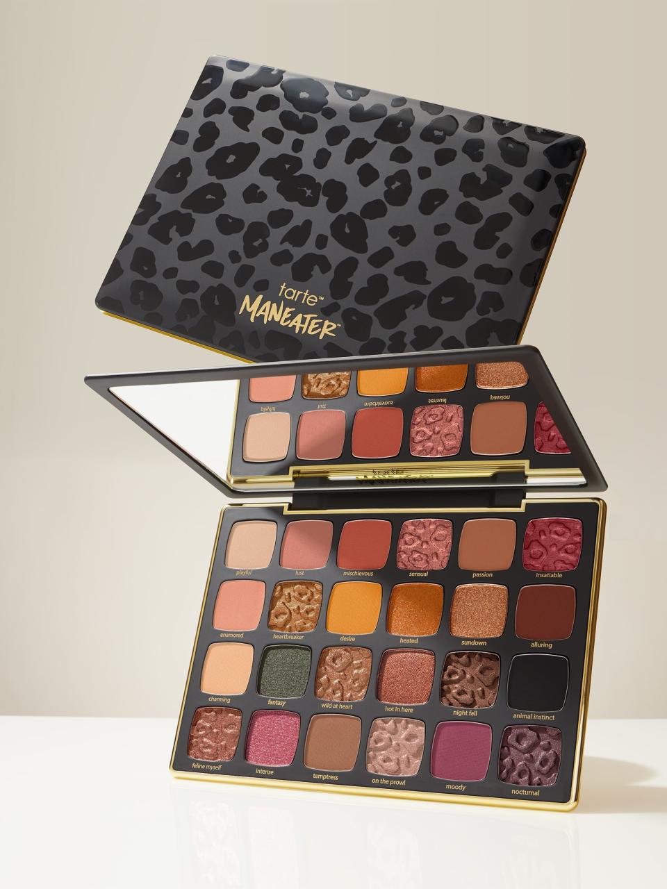 <p><a href="https://go.redirectingat.com?id=74968X1596630&url=https%3A%2F%2Ftartecosmetics.com%2Fshop%2Fmaneater-after-dark-eyeshadow-palette-2497.html&sref=https%3A%2F%2Fwww.elle.com%2Fbeauty%2Fmakeup-skin-care%2Fg44775371%2Fbeyonce-renaissance-tour-hair-makeup-nails-inspiration%2F" rel="nofollow noopener" target="_blank" data-ylk="slk:Shop Now;elm:context_link;itc:0;sec:content-canvas" class="link ">Shop Now</a></p><p>Maneater™ After Dark Eyeshadow Palette</p><p>tartecosmetics.com</p><p>$52.00</p>