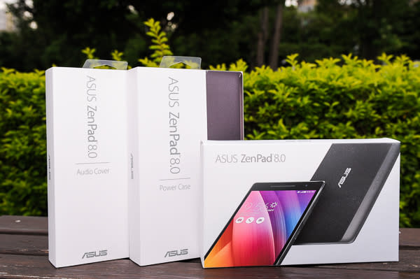 追劇、續航、換背蓋，三個願望一次滿足 ASUS ZenPad 8.0 Z380KL 開箱