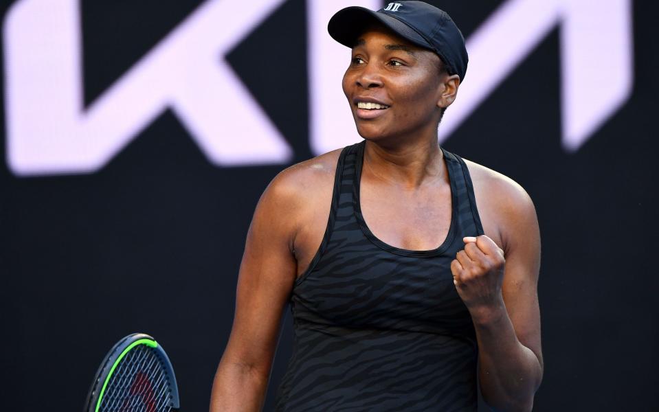 Venus Williams — Whingeing gives way to winning as Venus Williams gets the positive result she craved most - GETTY IMAGES