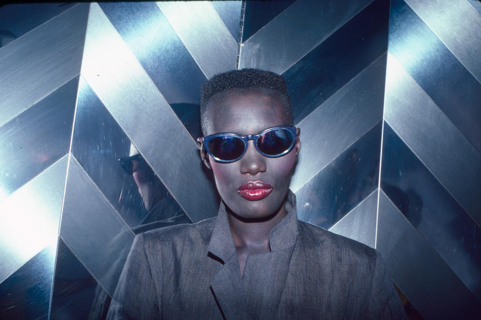 celeb hair grace jones