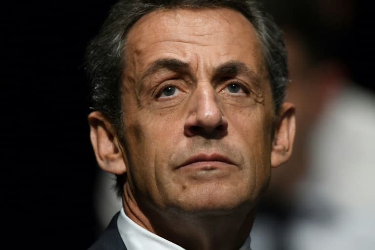 Nicolas Sarkozy en 2016 aux Sables-d'Olonne - JEAN-FRANCOIS MONIER © 2019 AFP