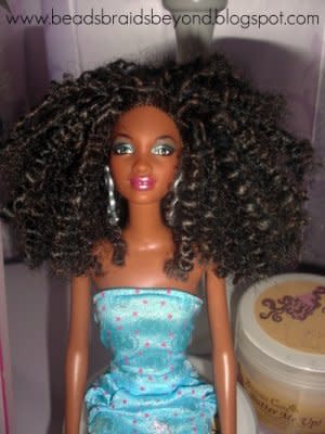 Grace with her new 'do. (Photo: Black Girl with Long Hair via BeadsBraidsBeyond.blogpost.com)