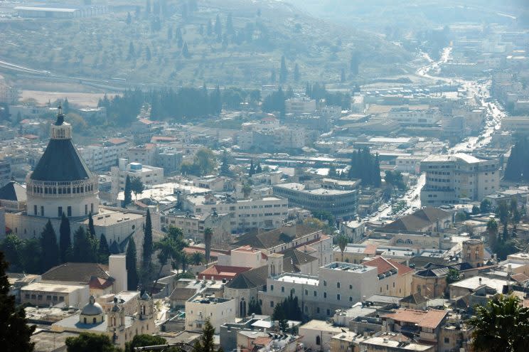 The Church of the Annunciation in Nazareth (credit: Israeli Ministry of Tourism)