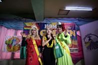The winners of the Golden Gays of Manila Beauty Pageant in Manila