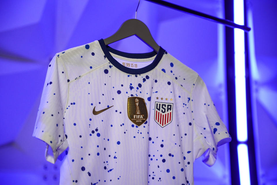 Nike unveils paintspattered USWNT kits for 2023 Women's World Cup