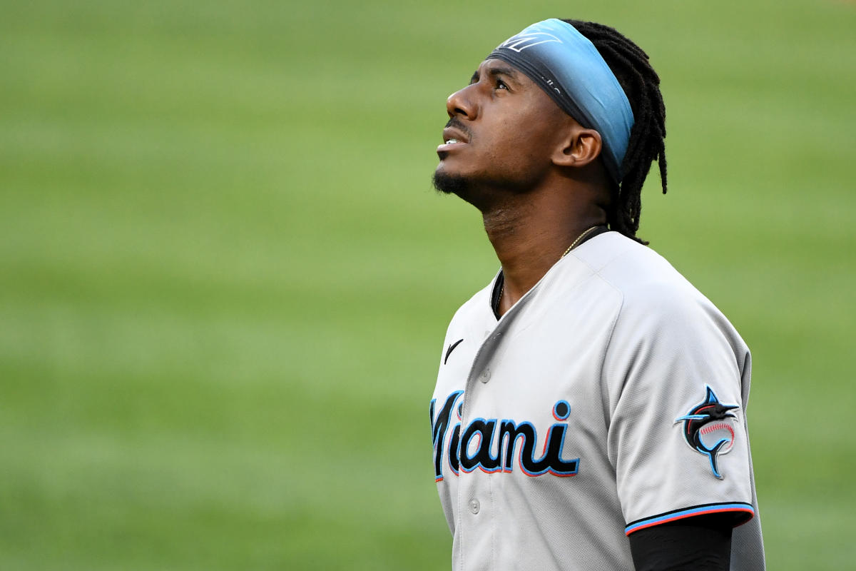 Marlins' Lewis Brinson is not a 1-pitch pony anymore - Fish Stripes