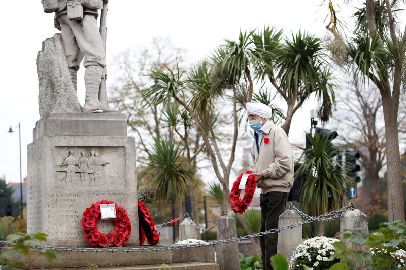 Remembrance Day at the Heston War Memorial