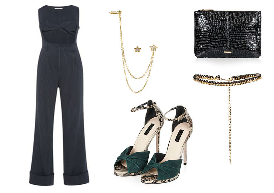 How to Wear the Jumpsuit: By Night