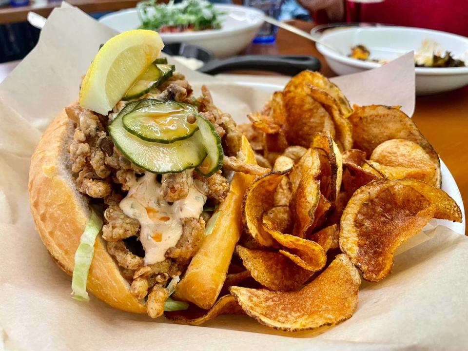 Mother’s oyster mushroom po’boy has become an iconic Sacramento food.