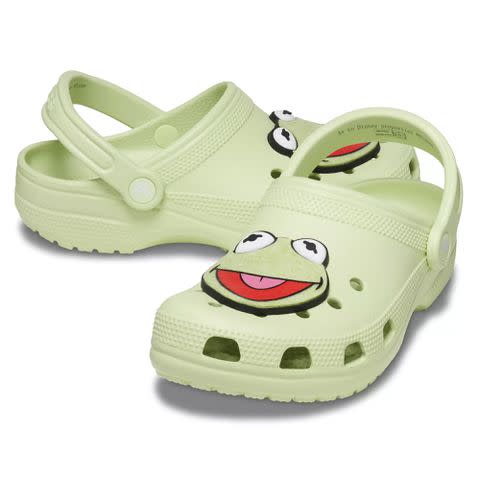 <p>Disney</p> Kermit Clogs for Adults by Crocs