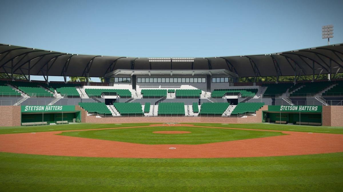 Stetson, DeLand unveil Melching Field renovations with ceremony