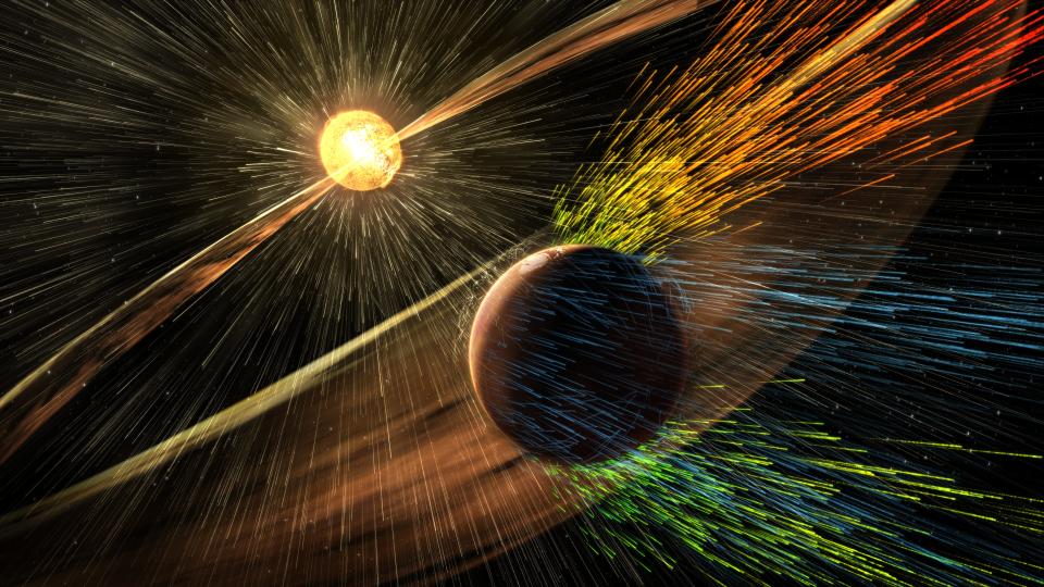 mars solar wind