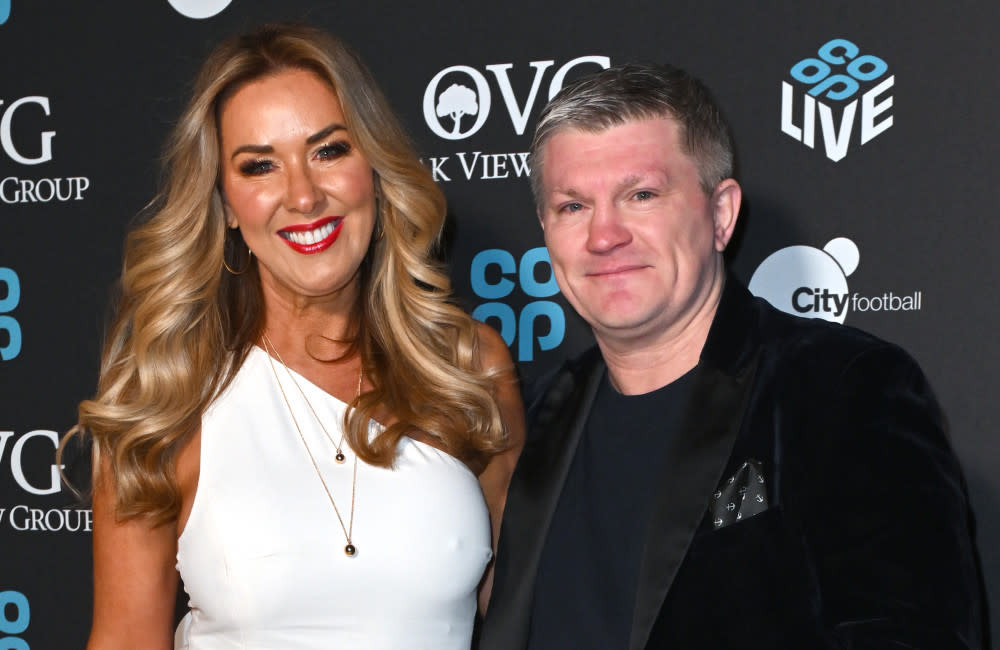 Ricky Hatton has gushed over Claire Sweeney as the couple's relationship blooms credit:Bang Showbiz