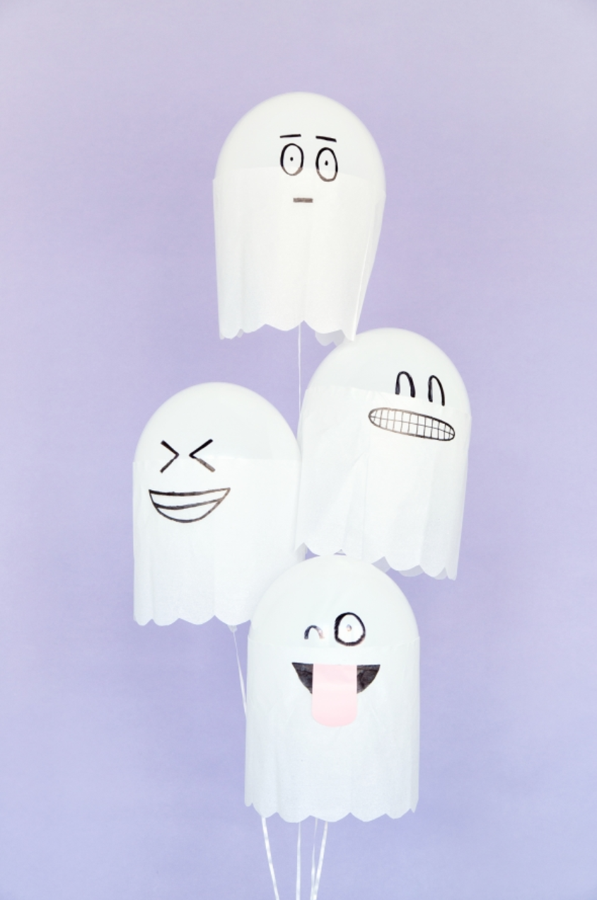 halloween ghost decorations silly ghost balloons