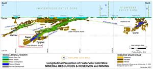 Longitudinal Projection – Fosterville Gold Mine