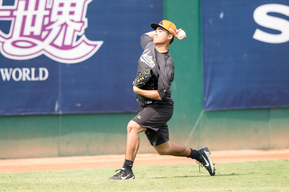 施子謙擺脫個人三連敗，20日繳出5局好投奪下第11勝。（資料照，高旭朮／攝）