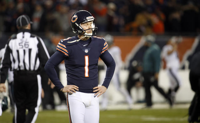 Chicago Bears to officially release K Cody Parkey