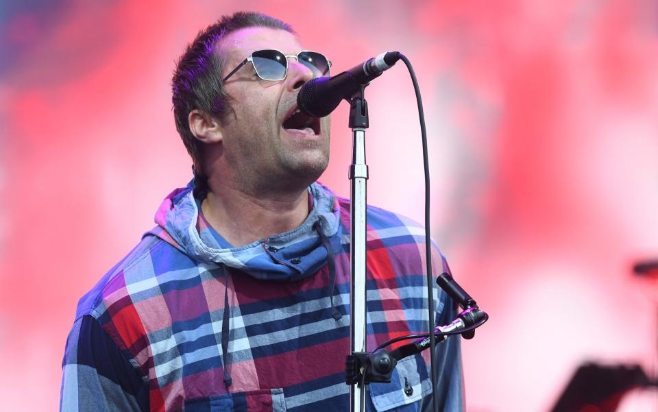 Liam Gallagher at Glastonbury