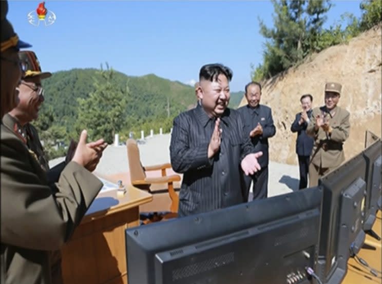Kim Jong-un scheint unberechenbar. (Bild: AP Photo)