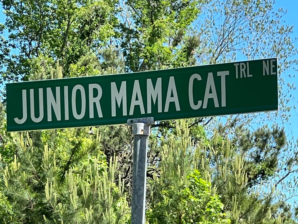 Junior Mama Cat Trail is located off Randolphville Road in Bolivia.