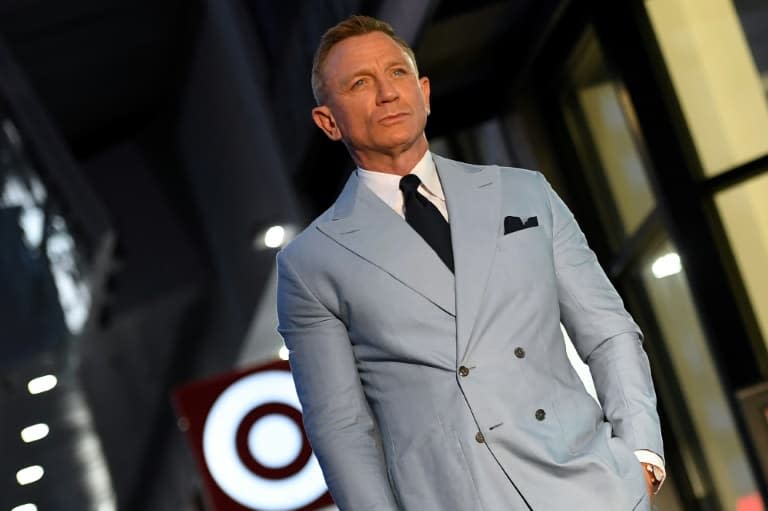 L'acteur britannique Daniel Craig à Los Angeles, en Californie, le 6 octobre 2021 - VALERIE MACON © 2019 AFP