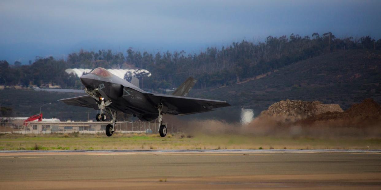 Marine Corps F-35C fighter jet Miramar