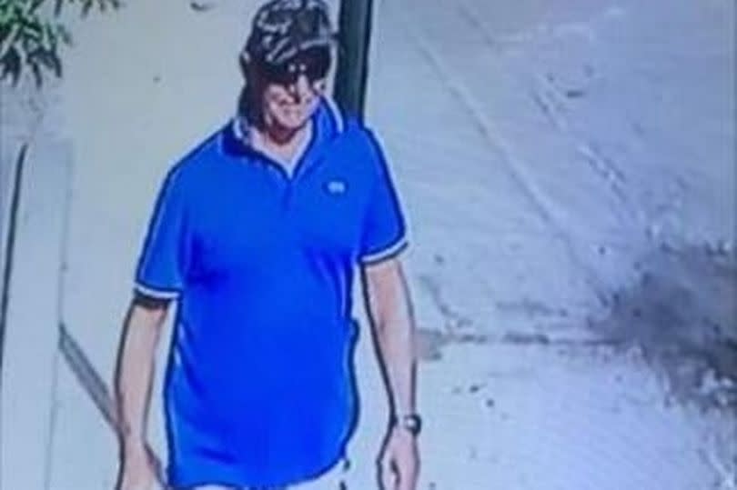 John Tossell was captured on CCTV in his final known movements on the Greek island
