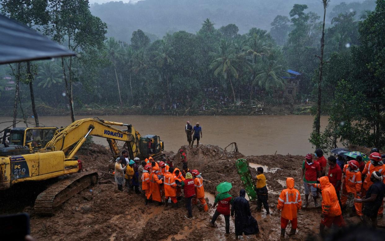 Landslides and flooding kill at least 25 in southwest India - STRINGER/REUTERS