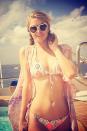 <p>Paris is living her best bikini life in Ibiza.</p>