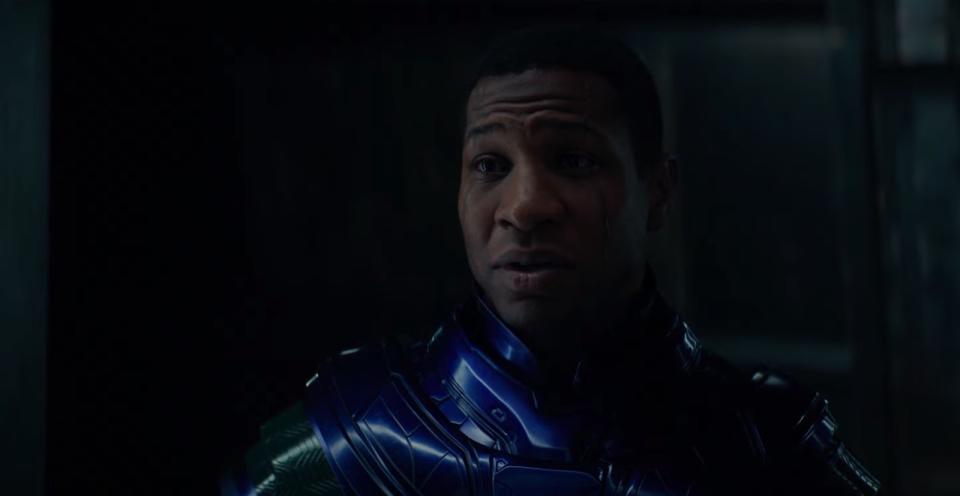 Kang (Jonathan Majors) in Janet (Michelle Pfeiffer) in Ant-Man and the Wasp: Quantumania trailer 1.