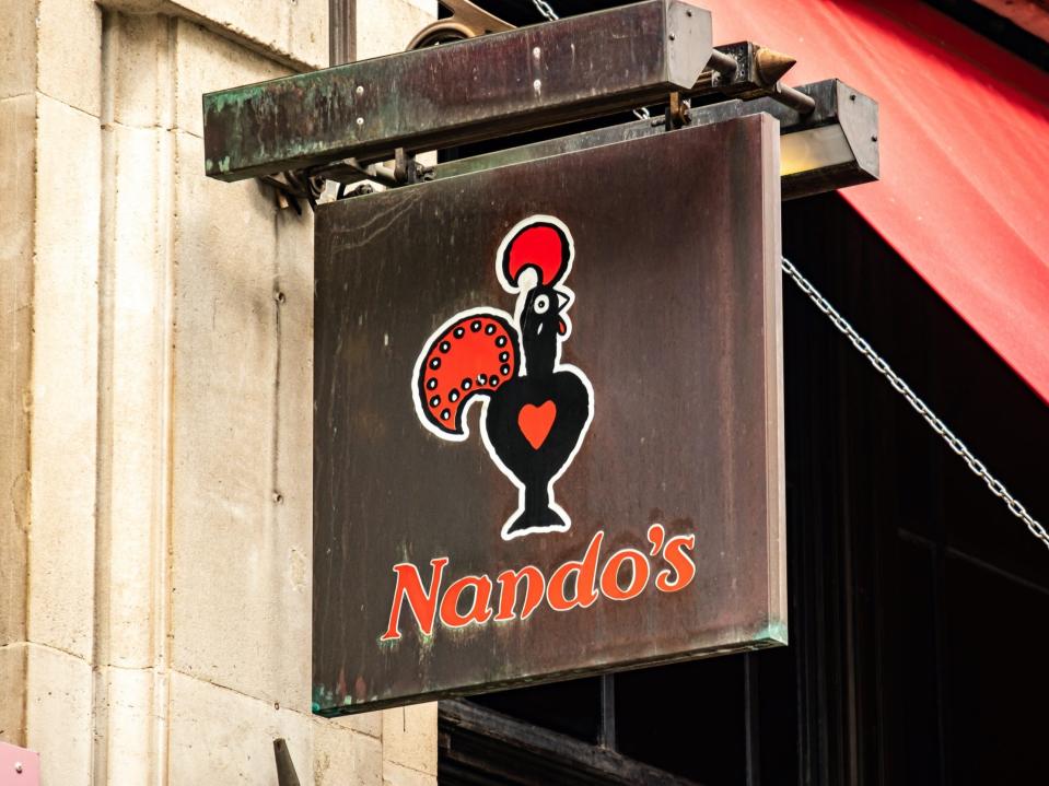 Nando's chicken shop