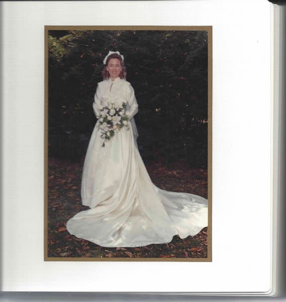 PHOTO: Jean Ellis on wedding day October 12 1991. (Peter Furla/Furla Studio)