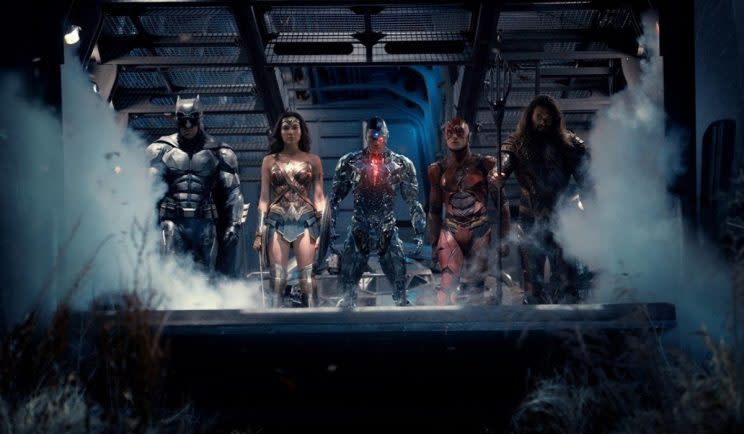 The Justice League - Credit: Warner Bros.