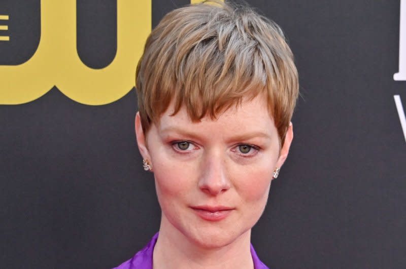 Wrenn Schmidt attends the Critics Choice Awards in 2022. File Photo by Jim Ruymen/UPI