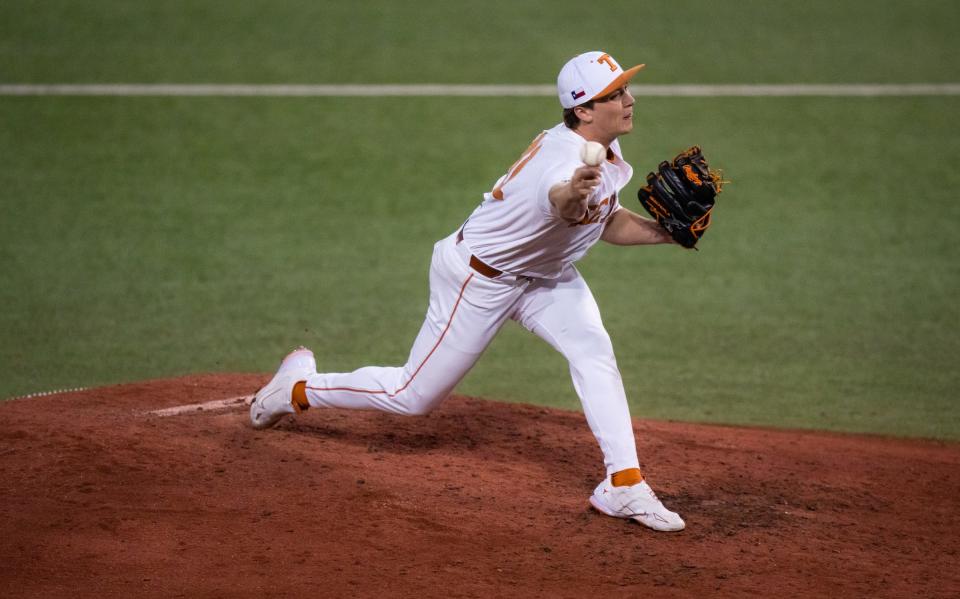 Cody Howard was one of three Texas freshman pitchers who worked through some growing pains Tuesday. The Longhorns' starting rotation could get a boost if Tanner Witt returns from Tommy John surgery perhaps later this month.