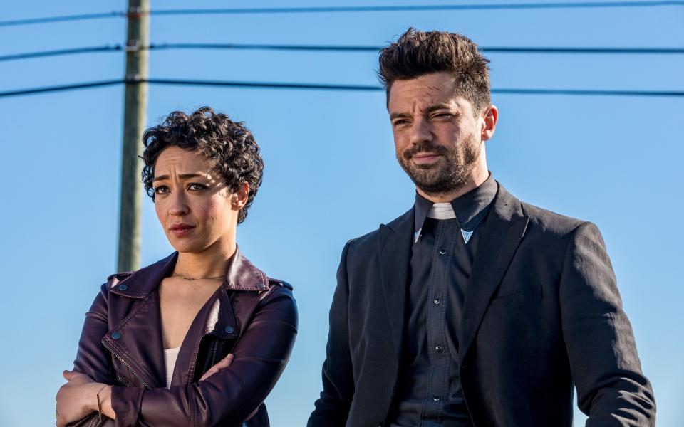 Dominic Cooper in Preacher  - Skip Bolen