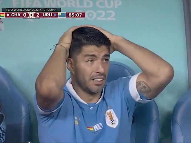 Tears for Suarez! Uruguay fall at group stages after Portugal fail to do  them a World Cup favour