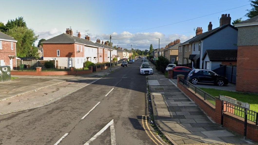 Generic view of houses in Shakespeare Avenue